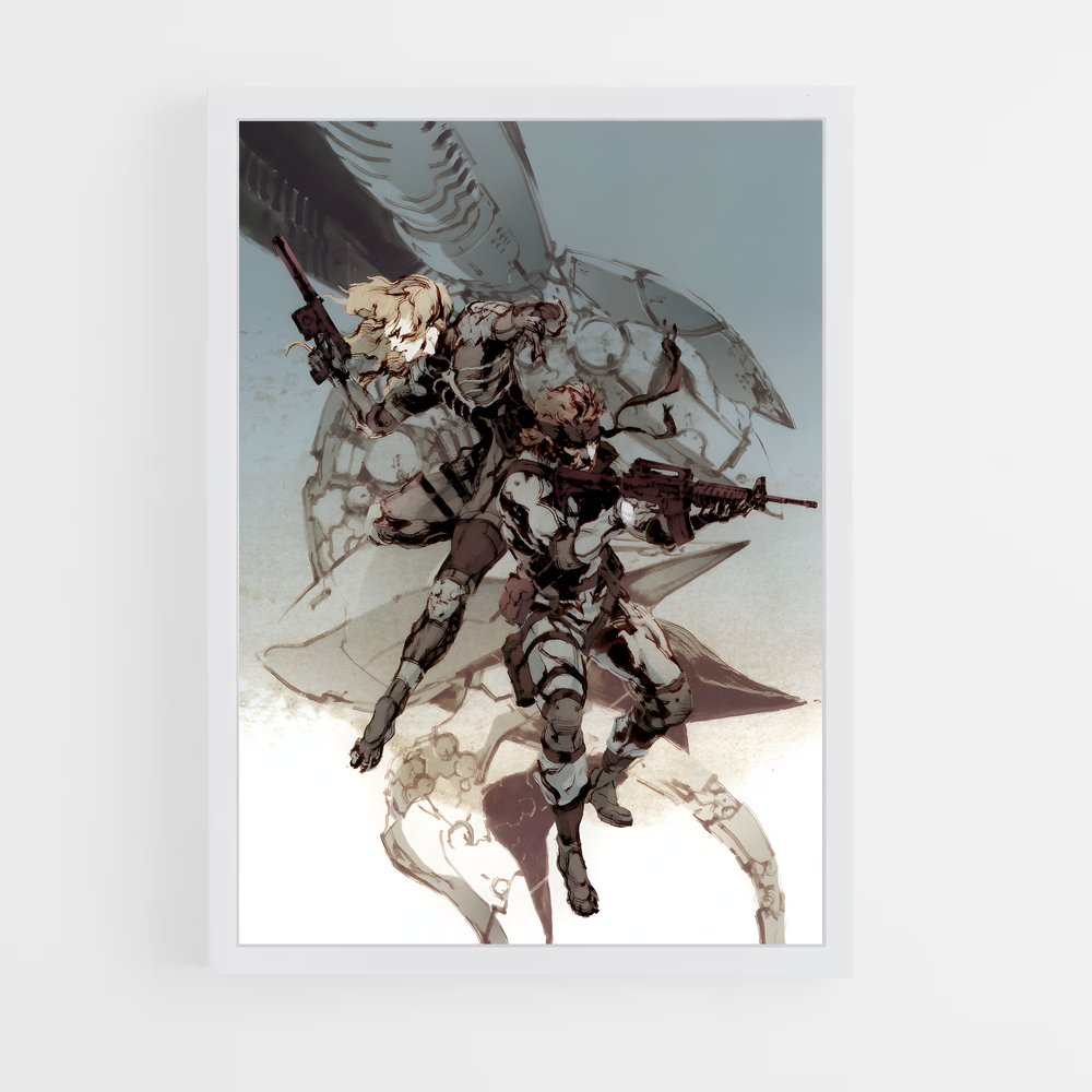 Poster Metal gear – affiche Metal gear solid (vue 3)